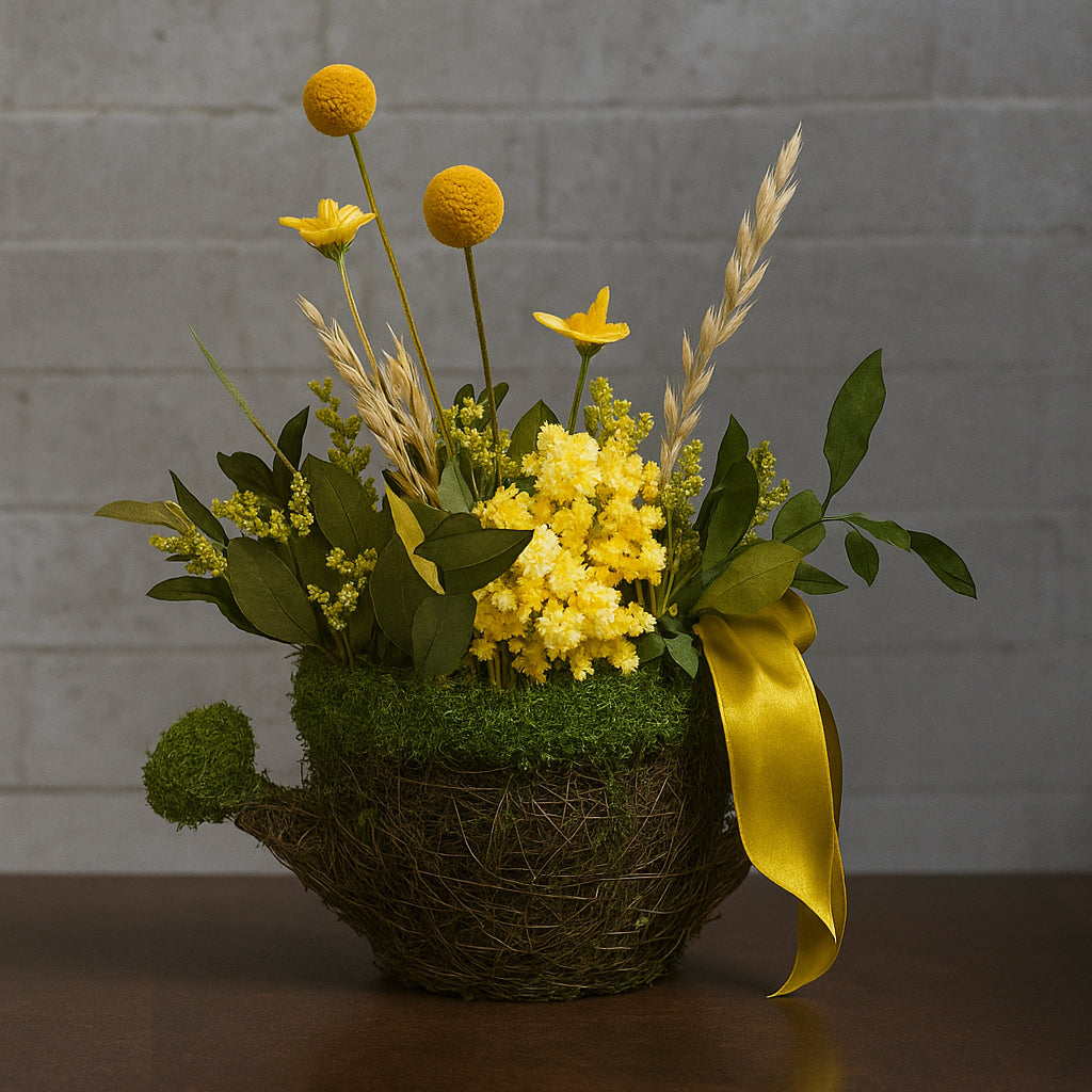 Regadera de Flores preservadas y secas